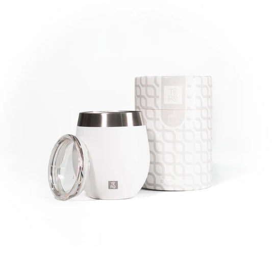 Tero Mate Acero Inoxidable 236 ML - Blanco