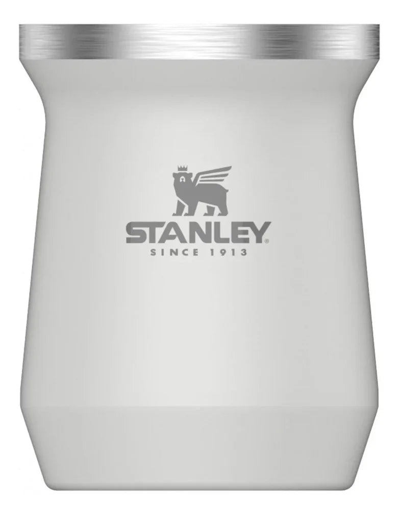 Mate Stanley Classic Acero Inoxidable 236 ML (8 OZ) - Blanco
