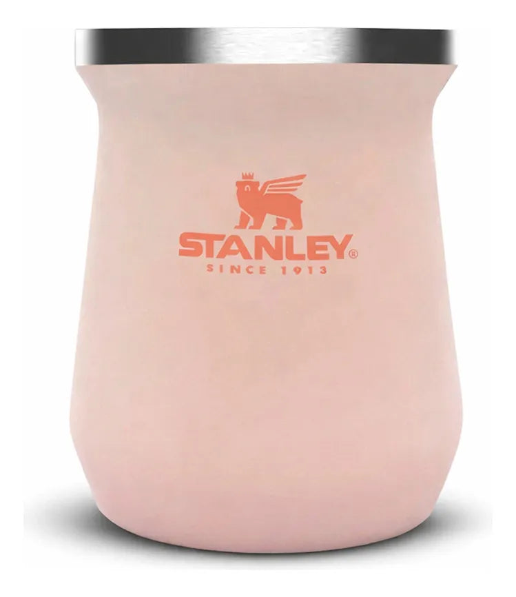 Mate Stanley Classic Acero Inoxidable 236 ML (8 OZ) - Limestone/ Rosa