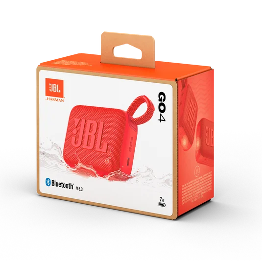 JBL - Parlante GO 4 Bluetooth Portátil - Rojo