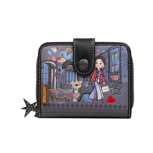 Billetera Mini Janet London-W-015-Paris Dream