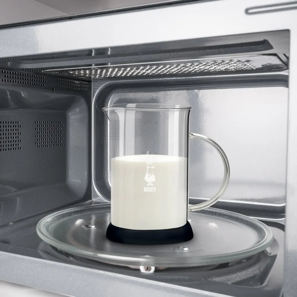 Espumador De Leche Manual Bialetti 1 Litro - Borosilicato