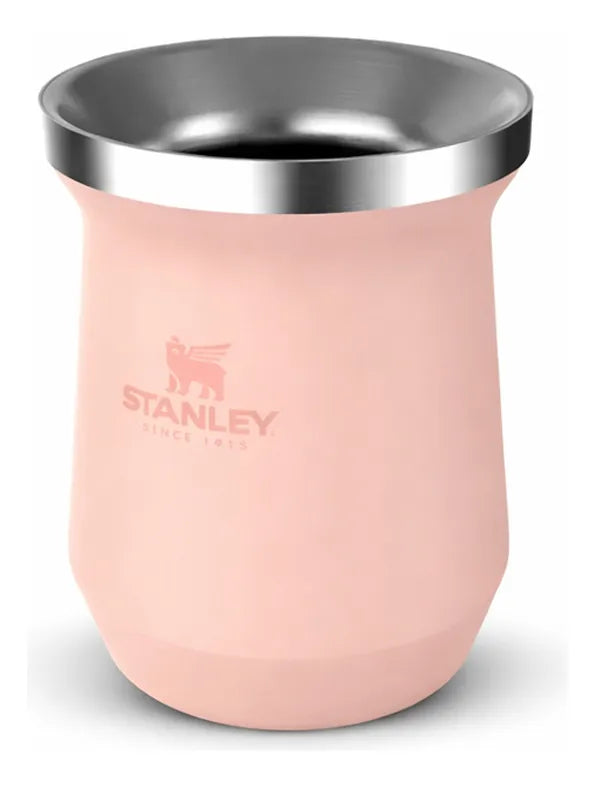 Mate Stanley Classic Acero Inoxidable 236 ML (8 OZ) - Limestone/ Rosa